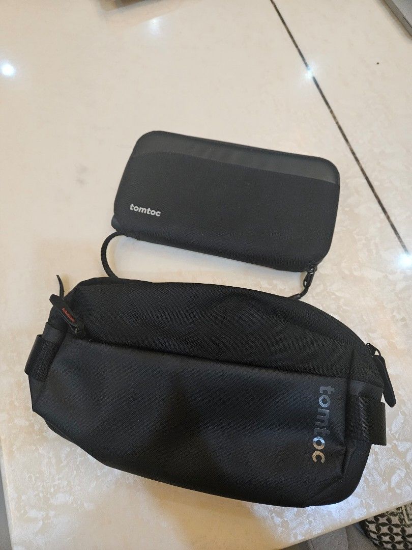 Tomtoc Sling & Passport Holder, Men's Fashion, Bags, Belt bags
