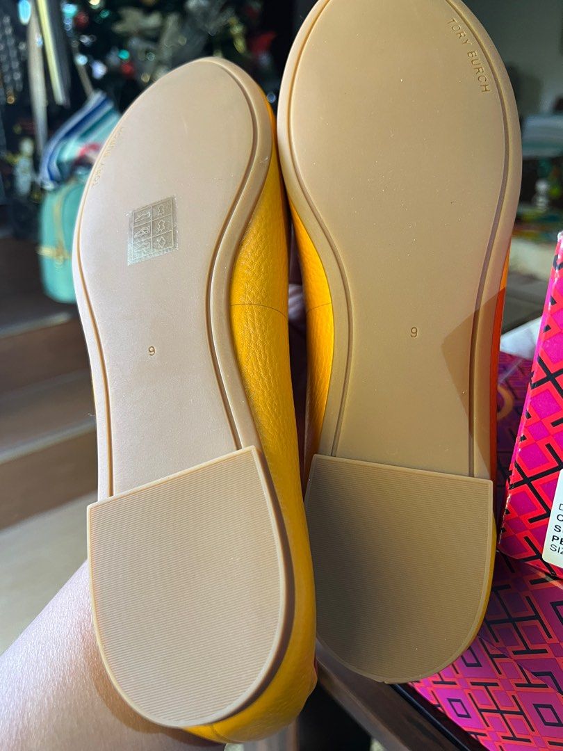 Tory burch chelsea embossed store ballet flat
