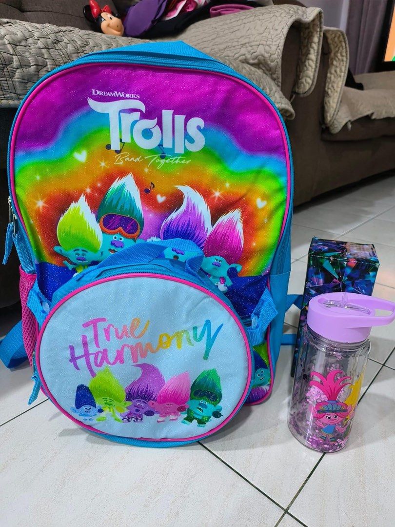 Trolls school bag top