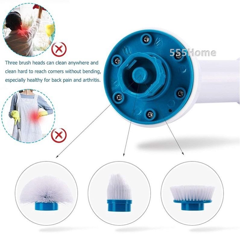 Turbo Scrubber /HURRICANE ELECTRIC SPIN SCRUBBER / Rechargeable / Floor  Toilet Cleaning Tool / Power Brush Cleaner, Furniture & Home Living,  Cleaning & Homecare Supplies, Cleaning Tools & Supplies on Carousell