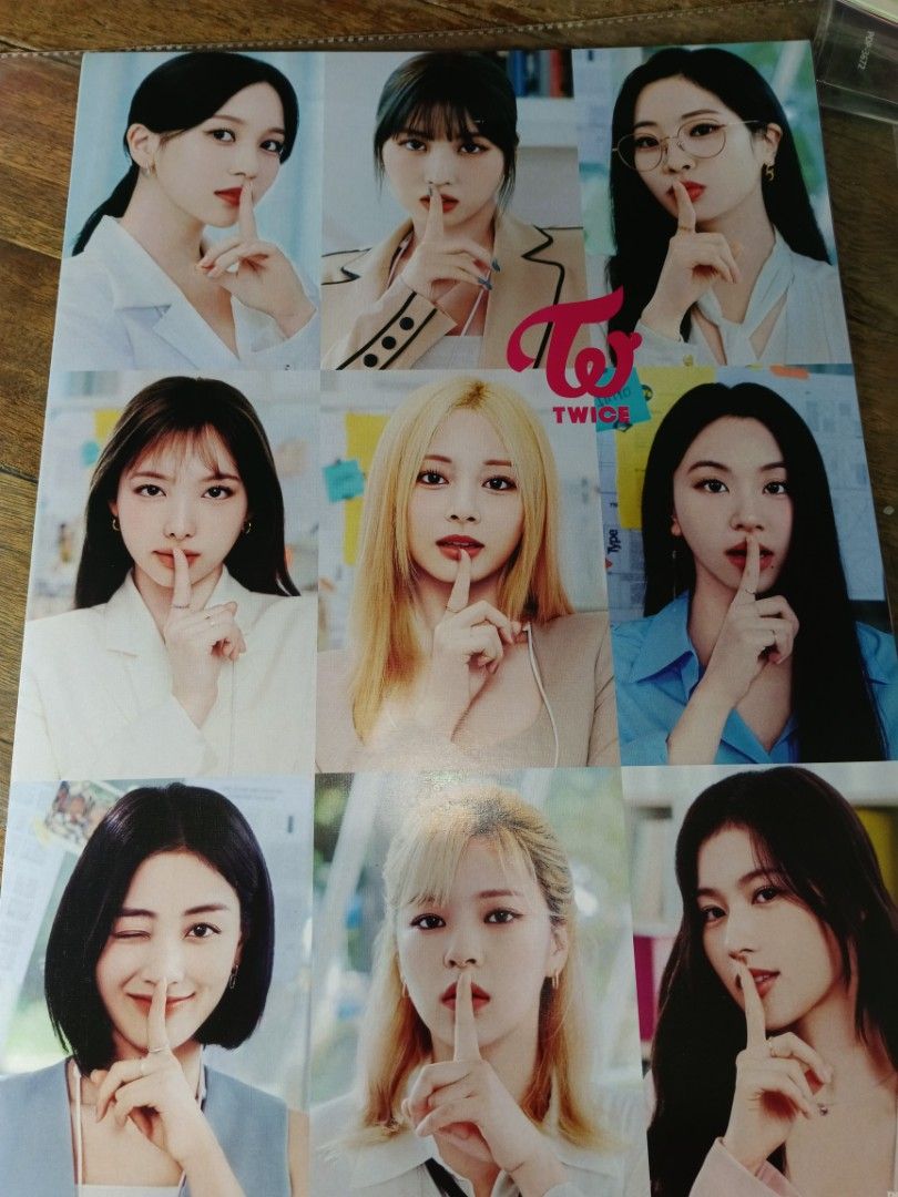 TWICE POSTER [GROUP] K-POP UNOFFICIAL MERCH (Category: K-Wave Merchandise) located in Las Pinas. Submitted by msvicto (Listing ID 1262800440, Image 2). Description: .