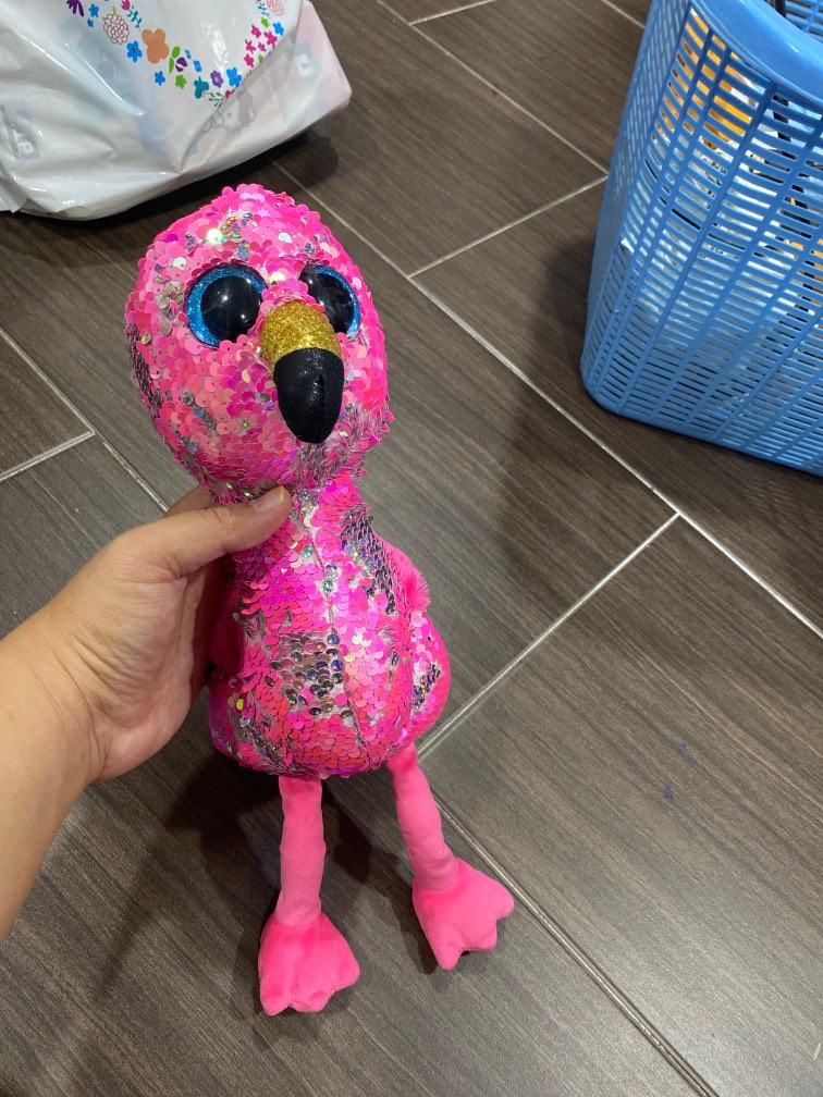 Ty sales sequin flamingo