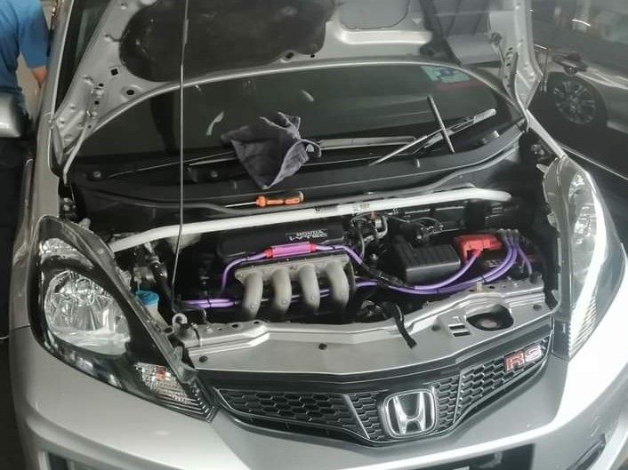 Ultra Racing Front Strut Bar Jazz GE / Freed, Auto Accessories on Carousell
