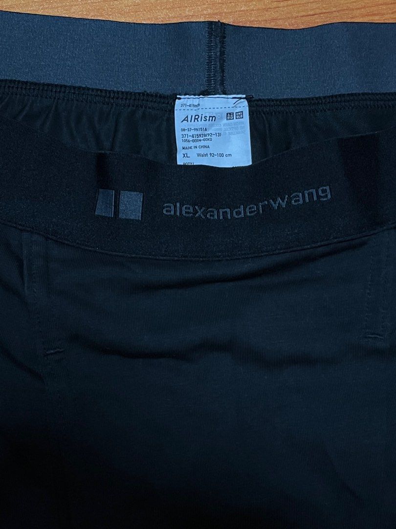 Alexander Wang And UNIQLO Mens XL Boxer Brief Black NWOT 36” - 39” Hard To  Find