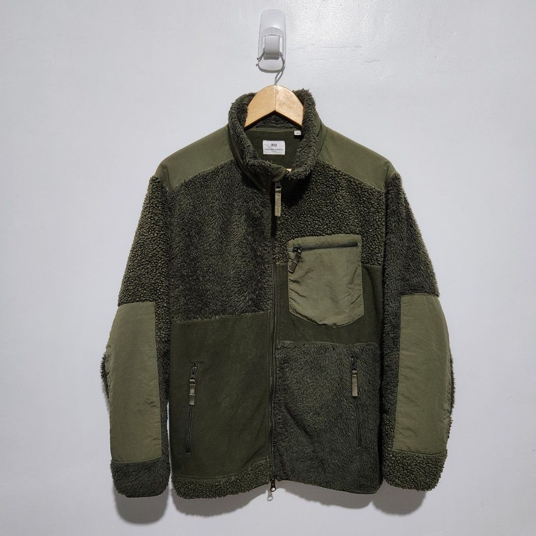 Men eg combination shop fleece jacket