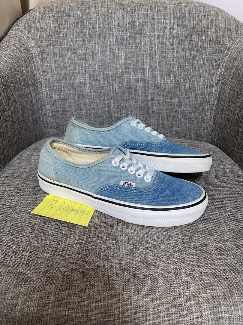Blue vans size on sale 8