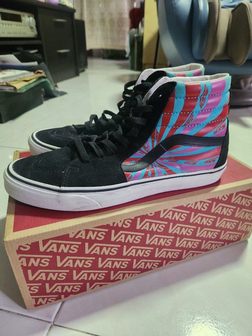 VANS Sk8 Hi Retro Mart Sneakers Men s Fashion Footwear Sneakers on Carousell