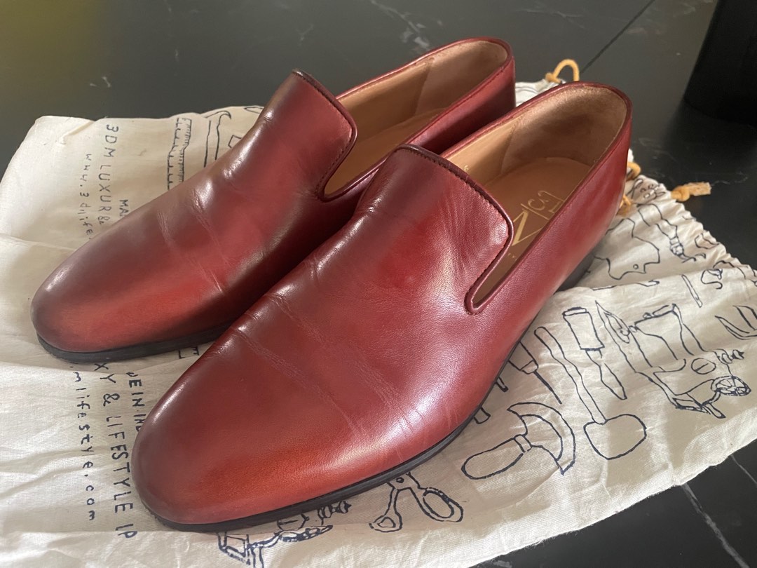 Paisley and Gray
 Leather Venetian Loafers
