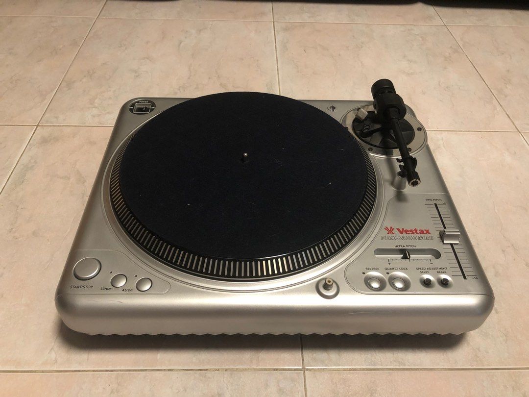 Vestax Pdx2000 Mk2 DJ Turntable 直驅黑膠唱盤, 音響器材, 其他音響