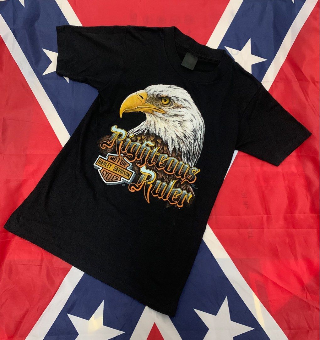 VINTAGE HARLEY DAVIDSON 3D EMBLEM Men s Fashion Tops Sets