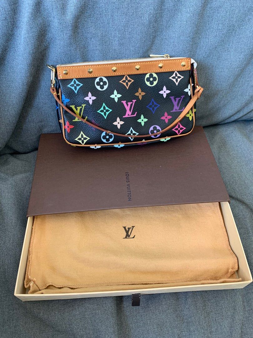 Rare Louis Vuitton Multi-Color Pochette – SFN