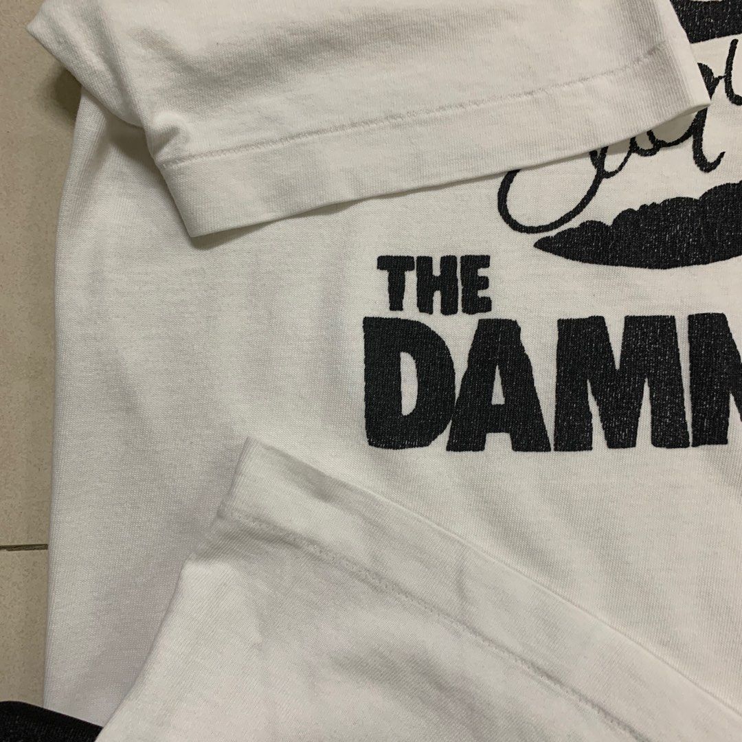 Vintage Machine Gun Etiquette Band T Shirt, Men's Fashion, Tops & Sets