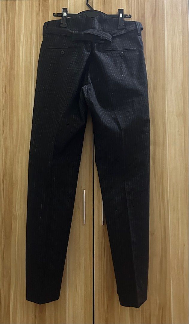 VISVIM 22AW HAKAMA PANTS SANTOME BLACK 2, 男裝, 褲＆半截裙, 長褲