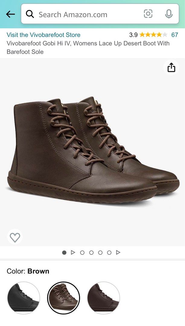 Vivobarefoot gobi hi hotsell top