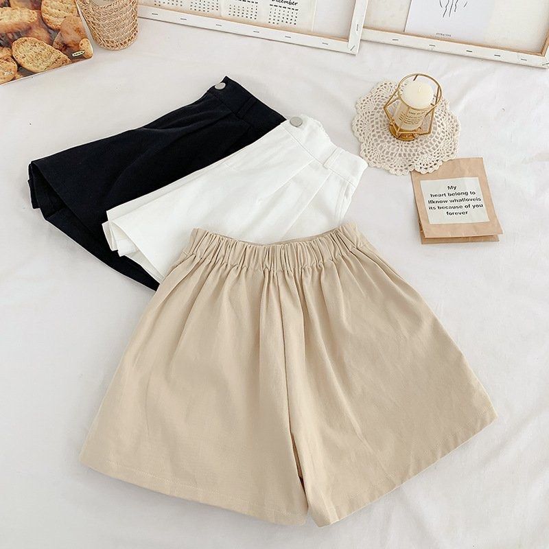 White casual shorts online