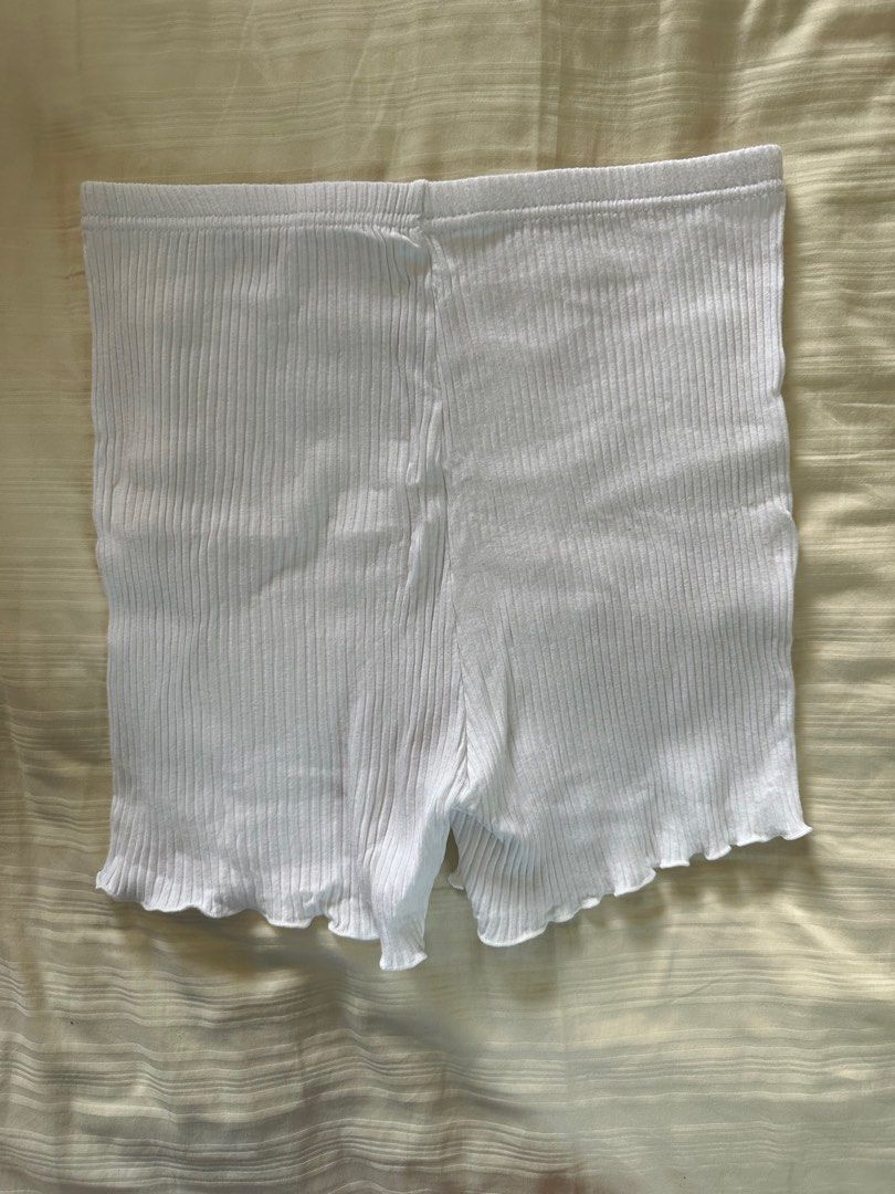 White Cotton Safety Shorts Women s Fashion New Undergarments
