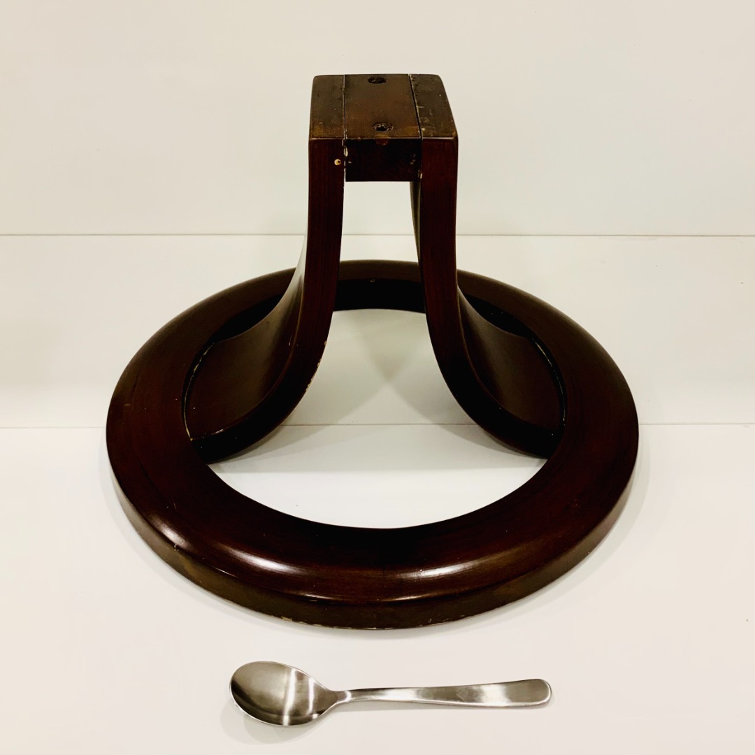 Wooden Chair / Stool Base / Stand, Furniture & Home Living, Furniture ...