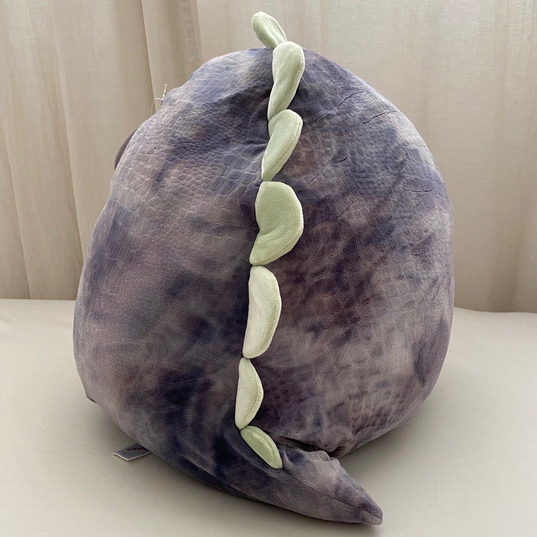 Xander the Dinosaur 16 Squishmallow Furniture Home Living Home Decor Cushions Throws on Carousell