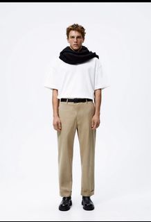 Zara Wide Fit Trouser with topstitching