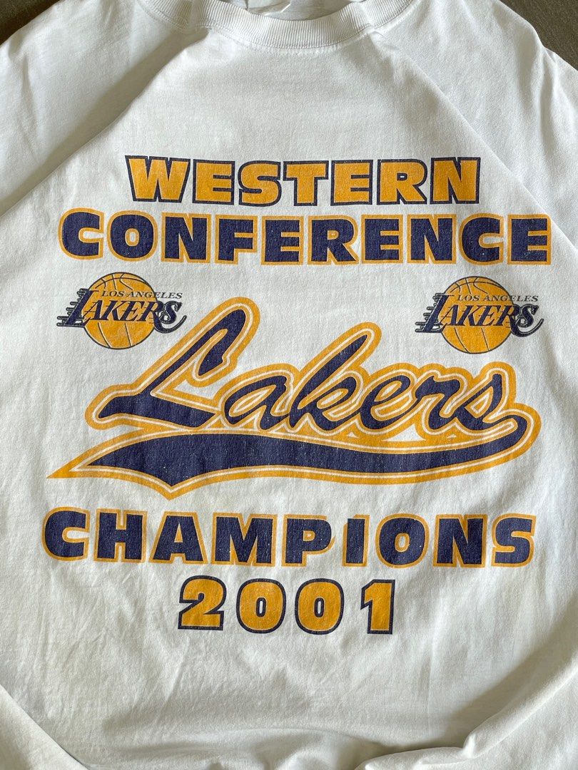 56 Year Vintage NBA Finals T-Shirts Lakers 2000 world champions t shirt  Unisex