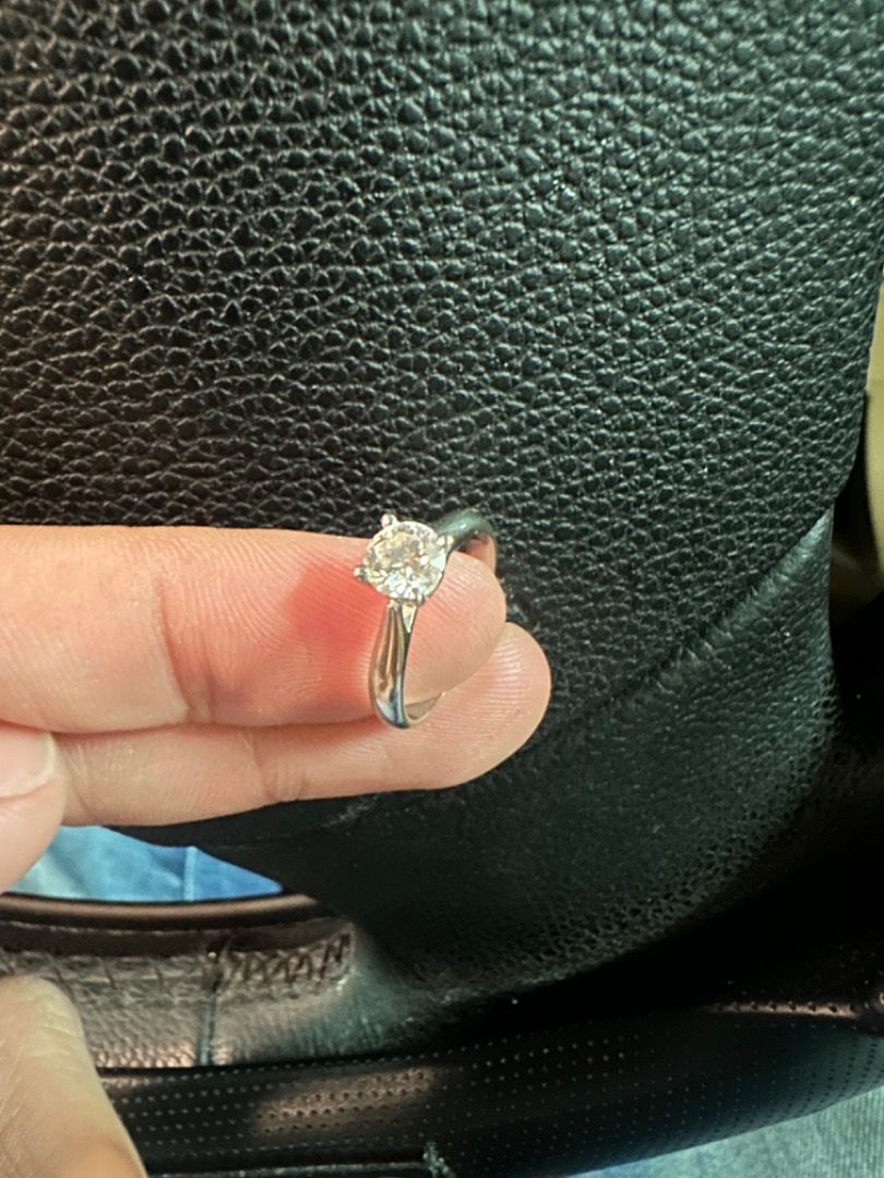White gold 0.5 carat diamond ring online