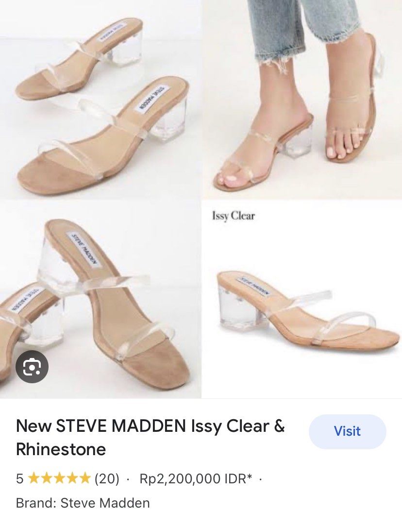 Issy clear steve madden outlet