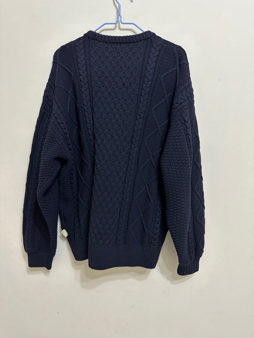 SSZ KURSED KNIT Sサイズ NAVY-