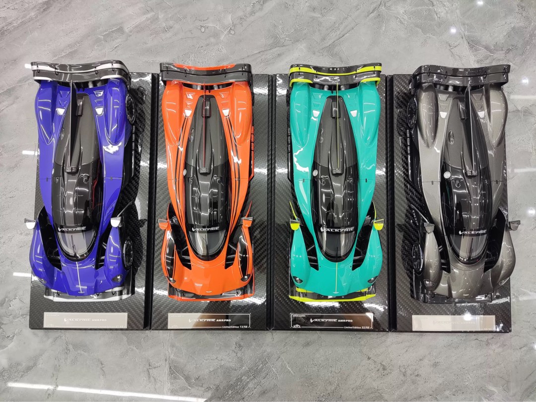 1/18 VIP Models Aston Martin Valkyrie AMR Pro (comes with