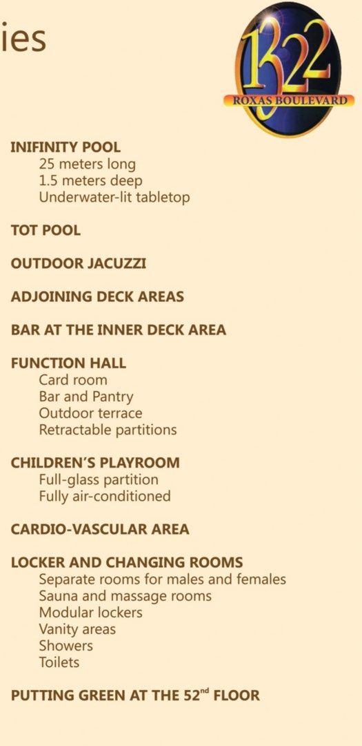 1322 Golden Empire Tower Roxas Blvd Ermita 4 Bedrooms fronting Manila Bay, Property, For Sale