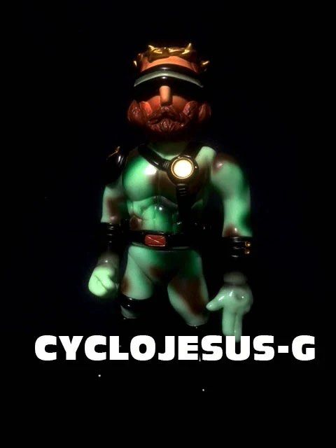 シカマァク　cyclojesus a-men 1/6 GID A-men Cyclojesus vinyl figure, Hobbies & Toys, Toys