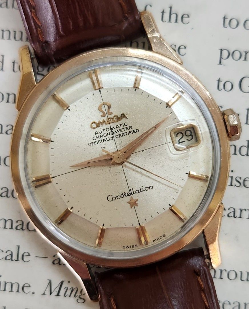 Omega constellation vintage hotsell 1960