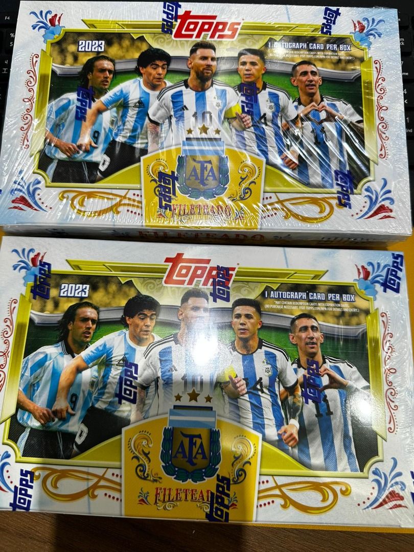 全新現貨】2023 Topps Argentina Fileteado Soccer Sealed Box (有2盒