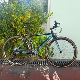 全新碳纖維平把碎石公路單車  歡迎查詢訂購