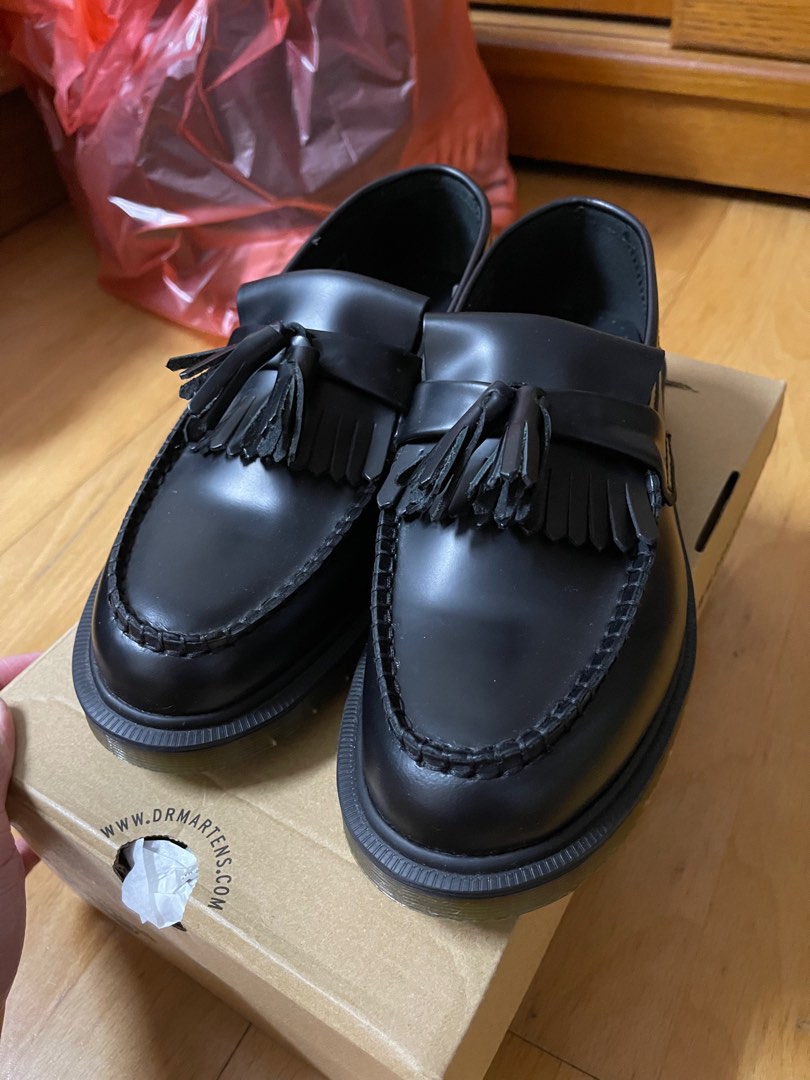 全新✨ DR. MARTENS 馬汀大夫 經典流蘇樂福鞋 ADRIAN POLISHED SMOOTH#中性版#男女可穿