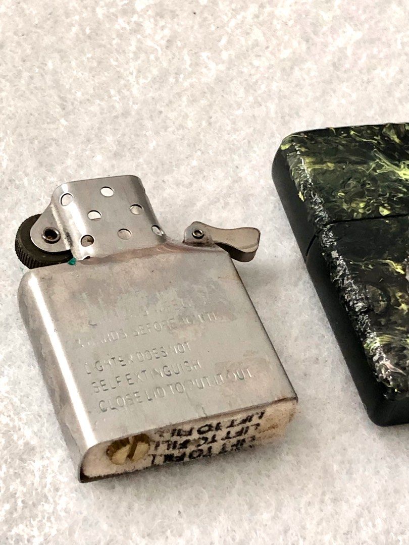 🌠 HIDE 焗漆🌠 PSYCHOVISION zippo 打火機火機90年代Lighter 。(舊物