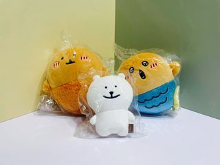 ‼️現貨‼️ [NAGANO] Joke Bear ?笑 自嘲熊  吊飾 人魚 可樂餅  麻糬波波 毛公仔 ナガノのくま
