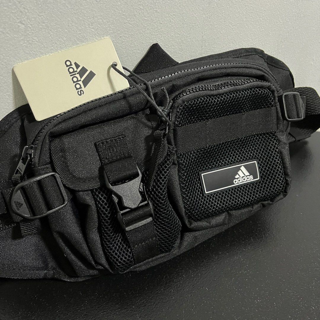 Adidas Amplifier 2 Crossbody Bag Black, Men's Fashion, Bags, Belt