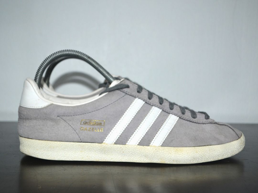 Adidas gazelle clearance og white grey