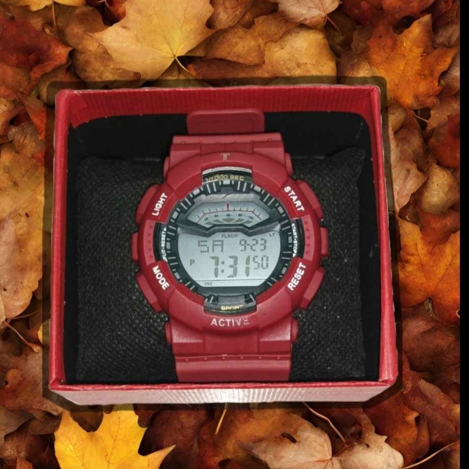 AdventureReady Red Tomato Time Rubber Watch Timekeeping for