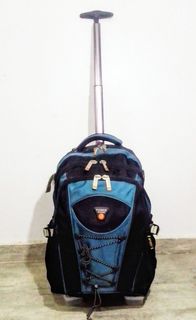 Air Power in Eaves Trolley Laptop DLSR Camera Travel Bagpack