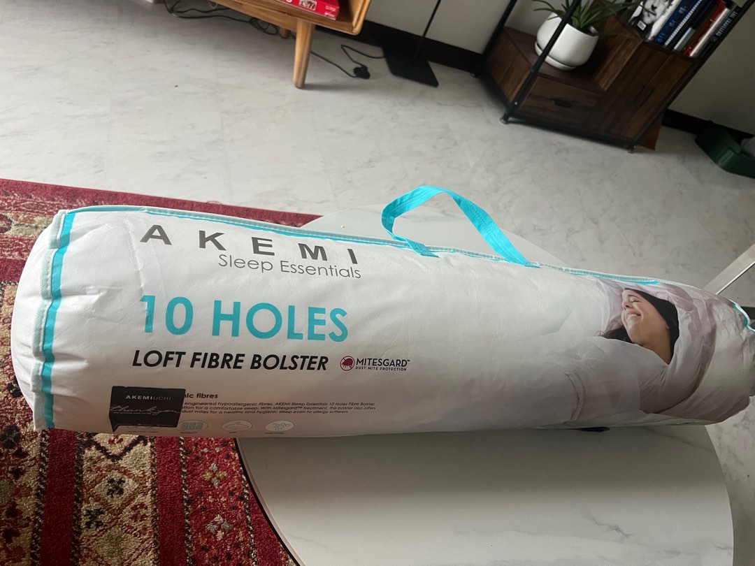 Akemi Bolster, Furniture & Home Living, Bedding & Towels on Carousell