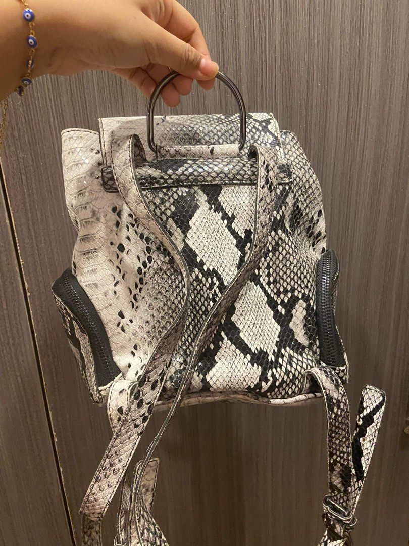 Aldo snakeskin backpack 2025