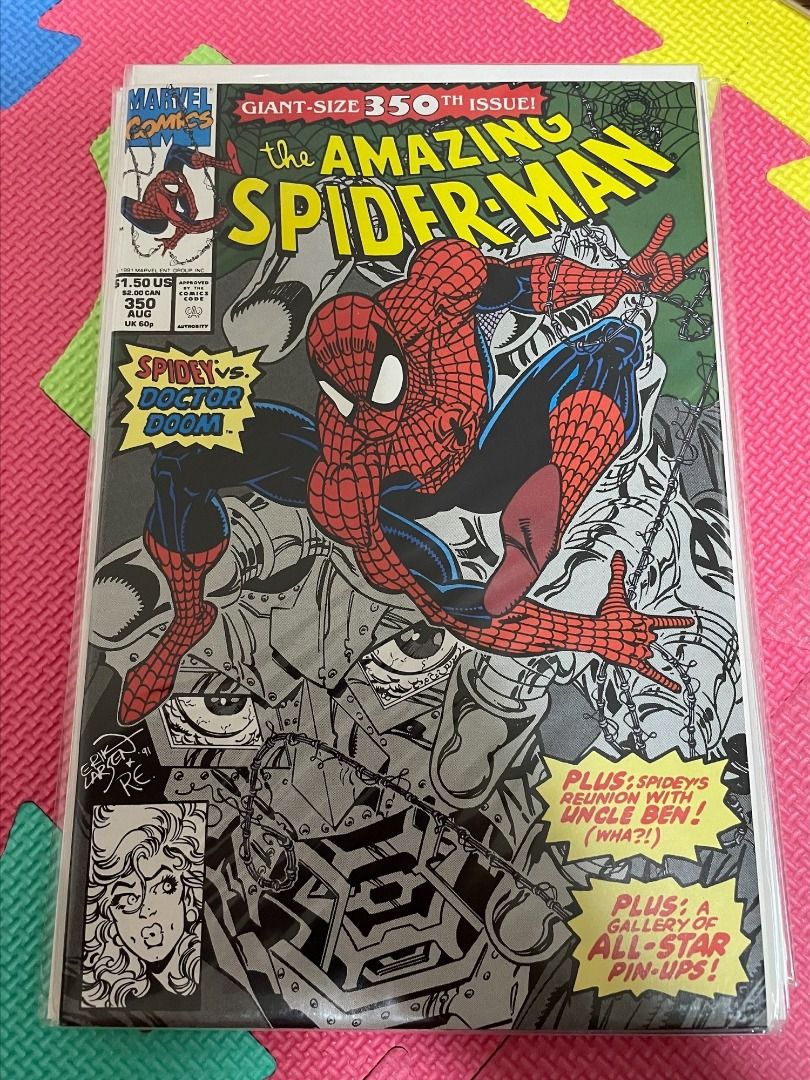 AMAZING SPIDER-MAN #350 (MARVEL COMICS), Hobbies & Toys, Books ...