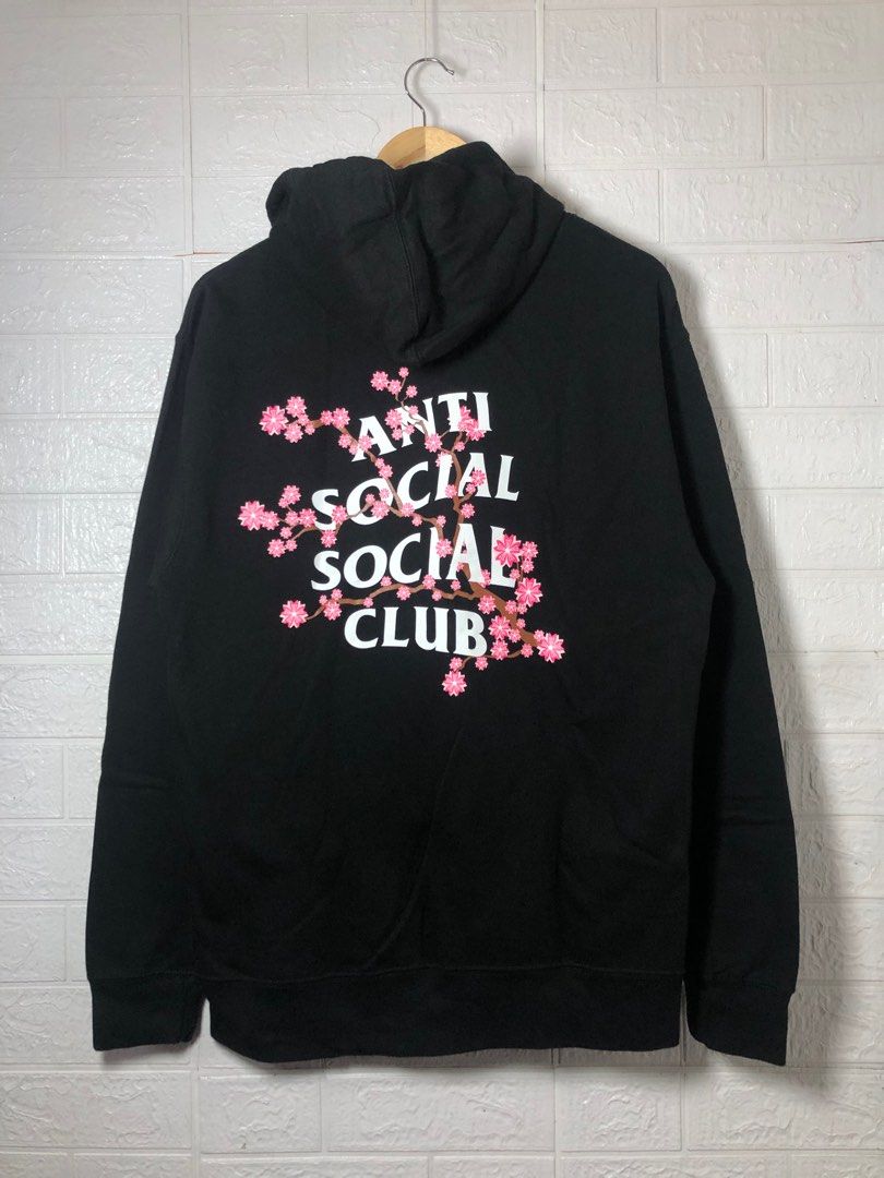 Anti Social Social Club Blossom Floral Hoodie Men s Fashion