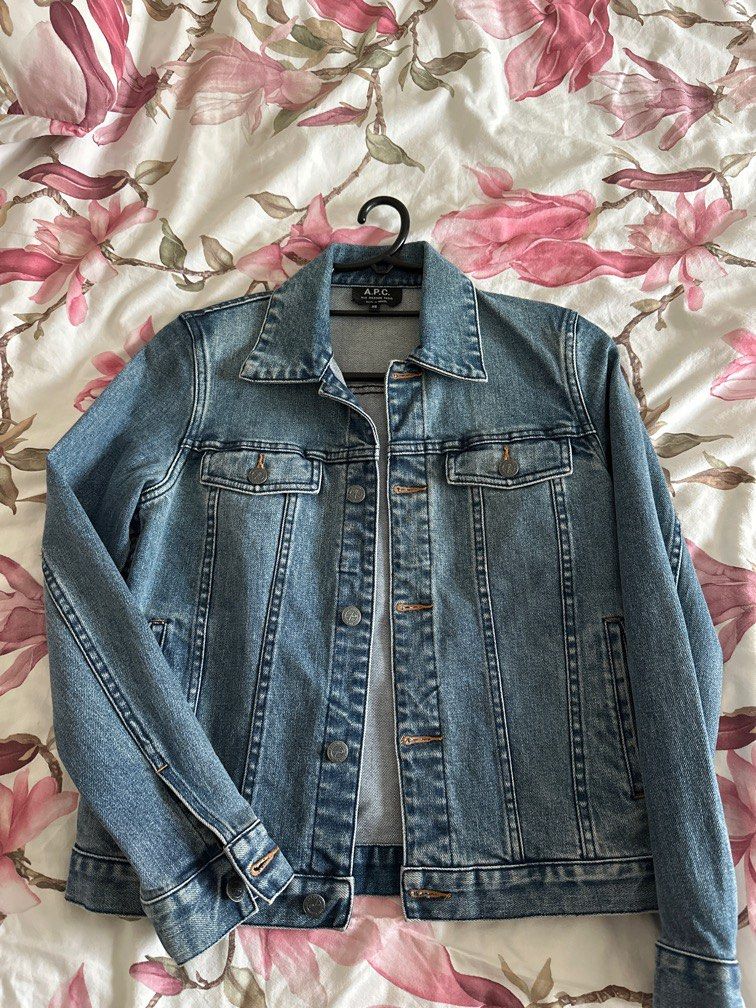 APC Denim Jacket (Category: Coats, Jackets and Outerwear) located in Paranaque City. Submitted by aliciamaye (Listing ID 1258040267, Image 1). Description: authentic, purchased from ragtag tokyo (only authenticated pieces, u can look them up) for 8k. xs mens can fit up to medium for women.