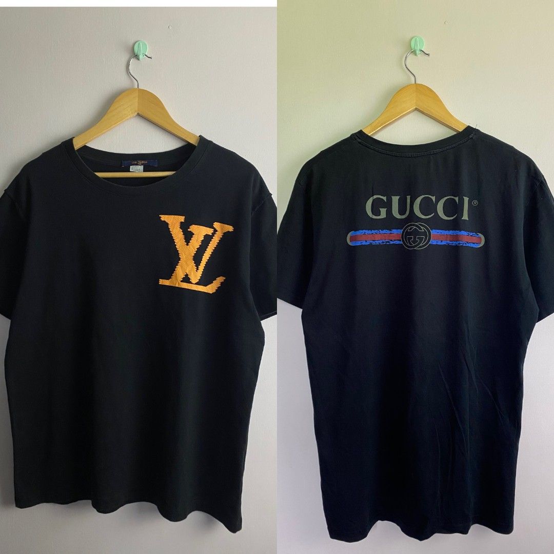 LOUIS VUITTON X SUPREME T SHIRT, Men's Fashion, Tops & Sets, Tshirts & Polo  Shirts on Carousell