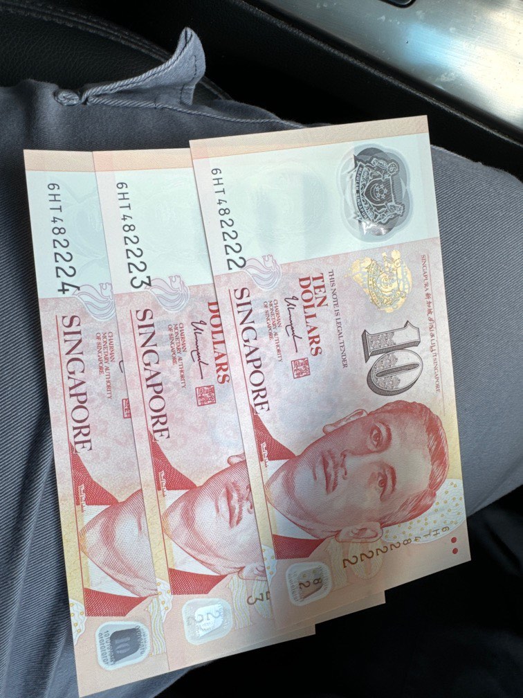 Auspicious $10 note serialNumber, Hobbies & Toys, Memorabilia ...