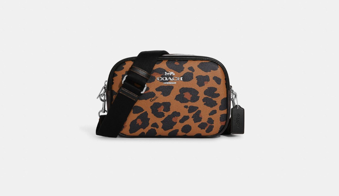 Coach animal print on sale bag
