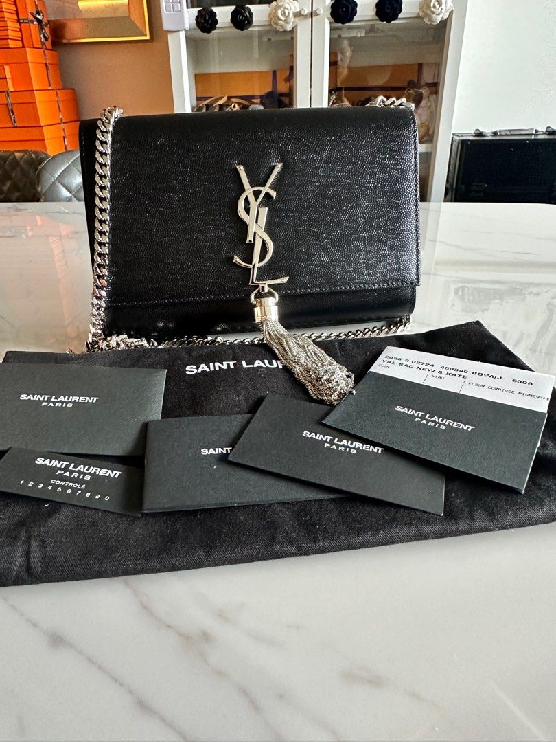 Authentic YSL Kate tassel small Luxury Bags Wallets on Carousell