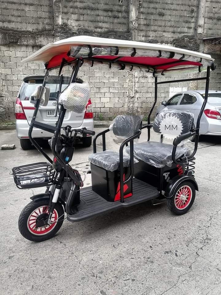 Avia cruiser (Category: Bicycles) located in Manila. Submitted by minidivisoria (Listing ID 1258177038, Image 2). Description: 😱E-TRIKE NA PANG MALAKASAN 1000WATTS😱 😍UPGRADED COLORED ALLOY MAGS😍 AVIA CRUISER E-TRIKE (48V20AH 1000 WATTS) ✅AUTOMATIC WIPER ✅SIDE MIRROR ✅FREE TRAPAL ✅FREE ASSEMBLE & DEMO ✅WITH CERT OF OWNERSHIP SPECIFICATIONS:👇👇👇 ☑️Automatic Wiper ☑️Removable Battery ☑️1000watts motor power ☑️600watts controller ☑️Digital gaug